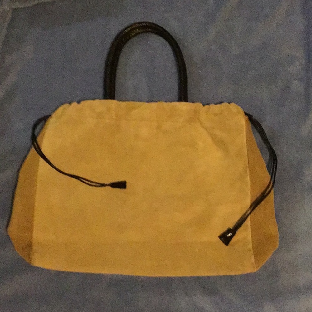 Furla suede handbag